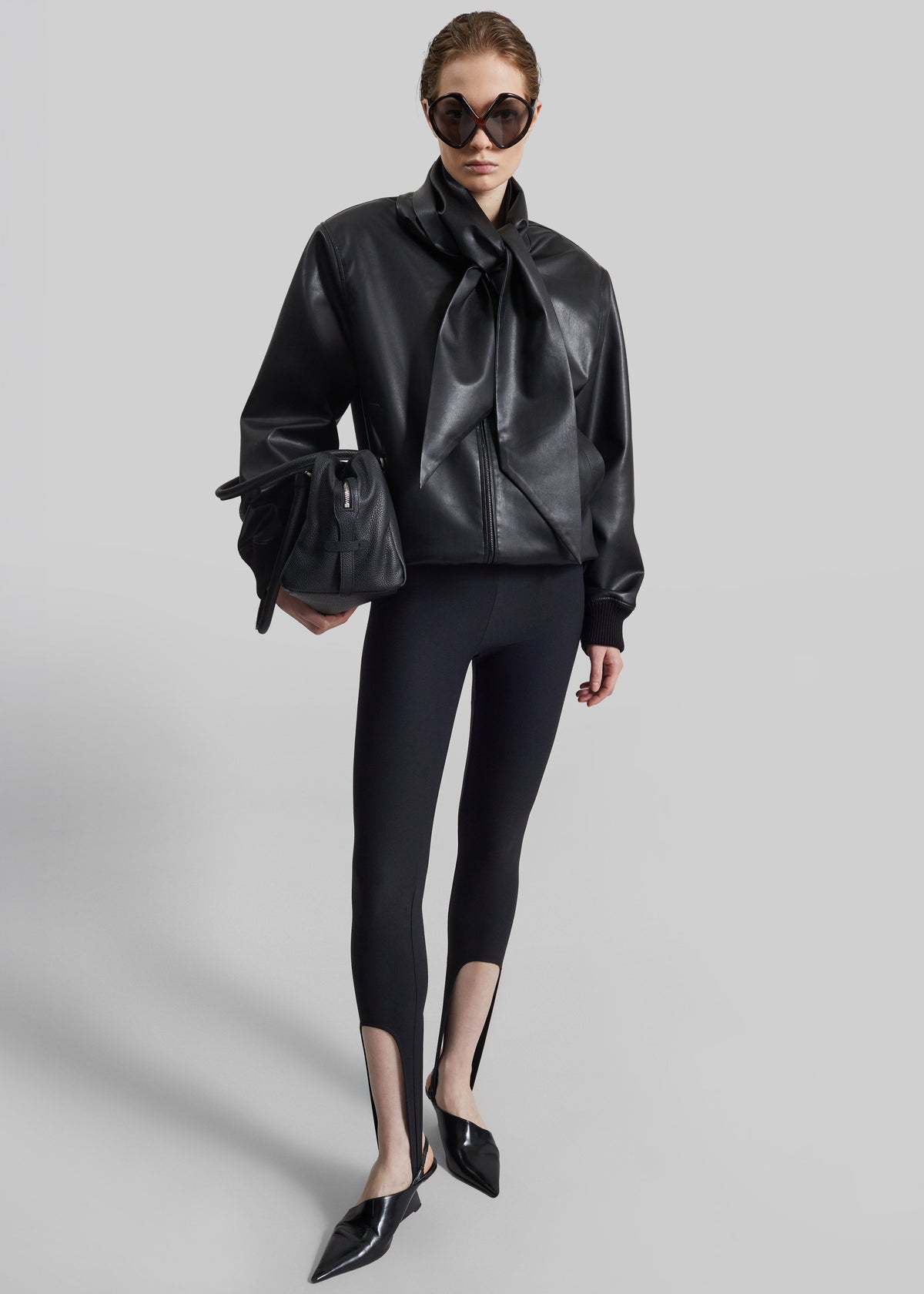 Twilla Stirrup Leggings - Black – view 1 of 8