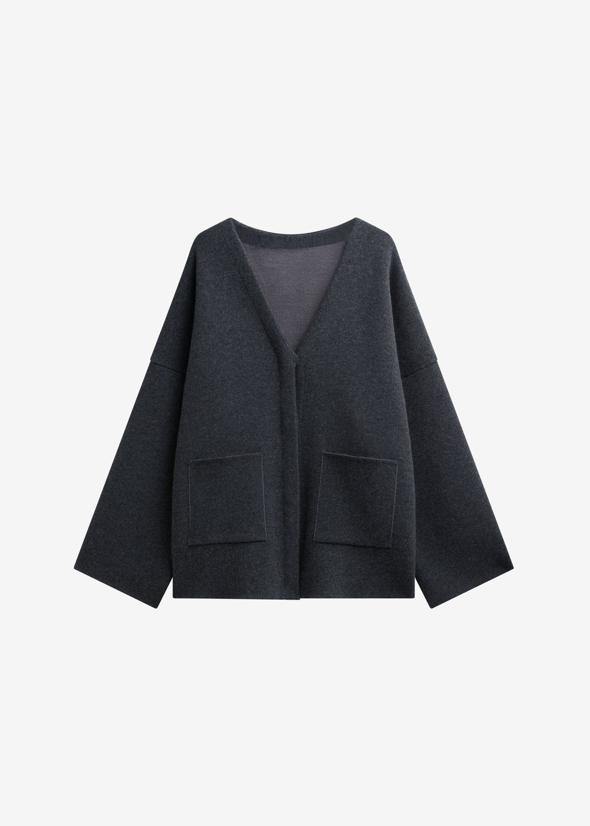 Tynset Oversized Cardigan - Charcoal – view 7 of 7