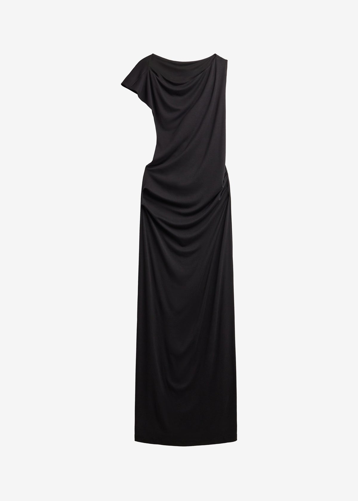 Varena Twisted Cut-Out Maxi Dress - Black – view 8 of 8