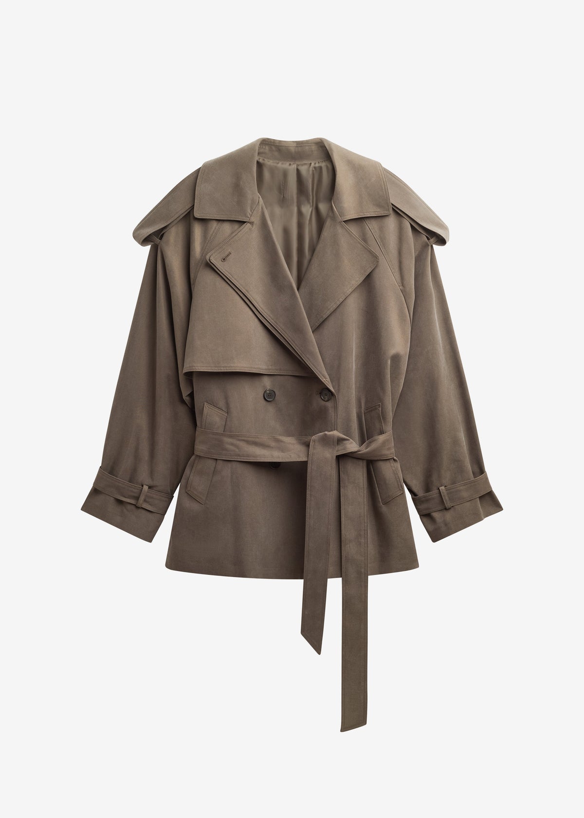 Vesoul Short Trench - Brown – view 8 of 8