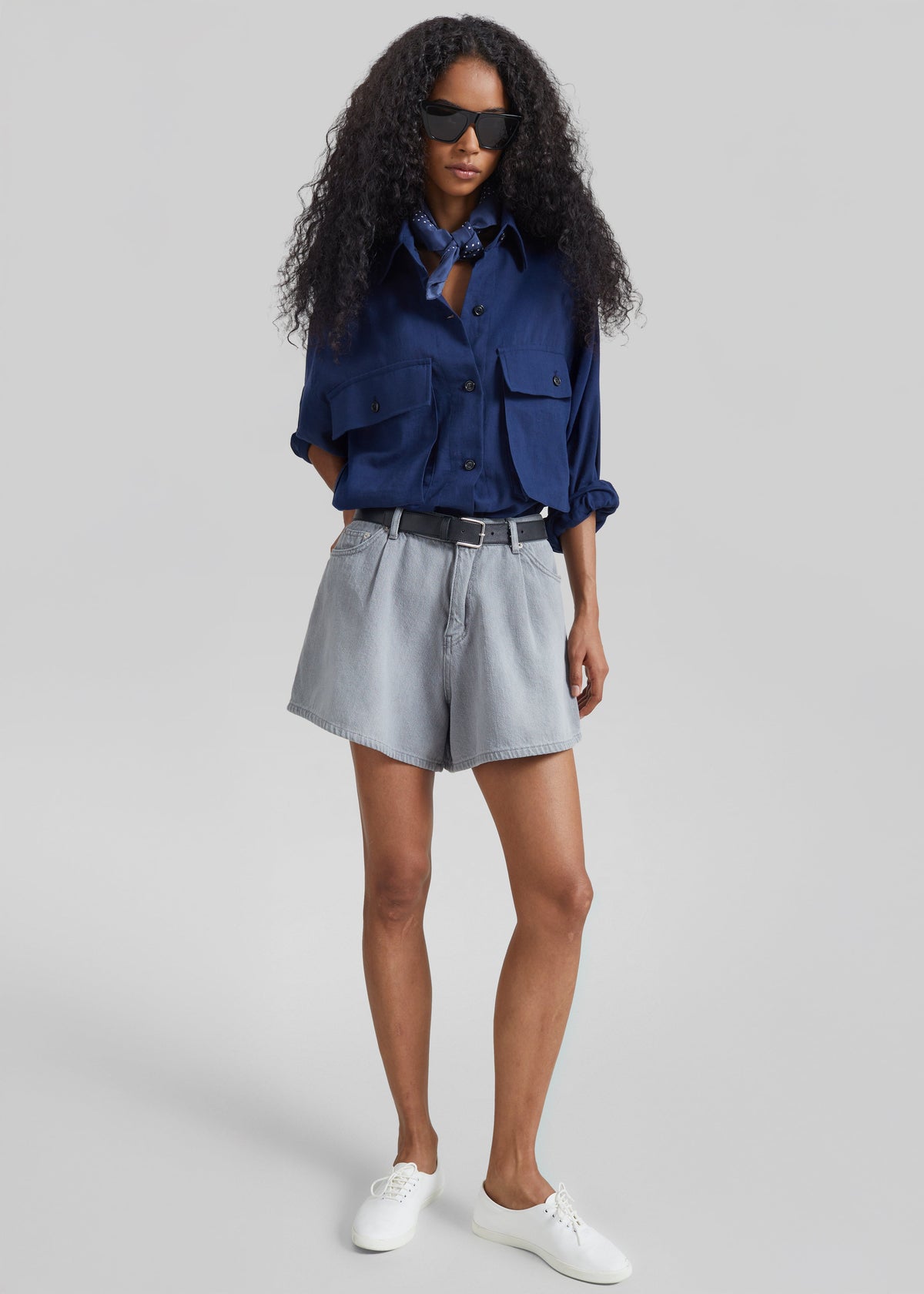 Vito Utility Shirt - Navy – view 2 of 8