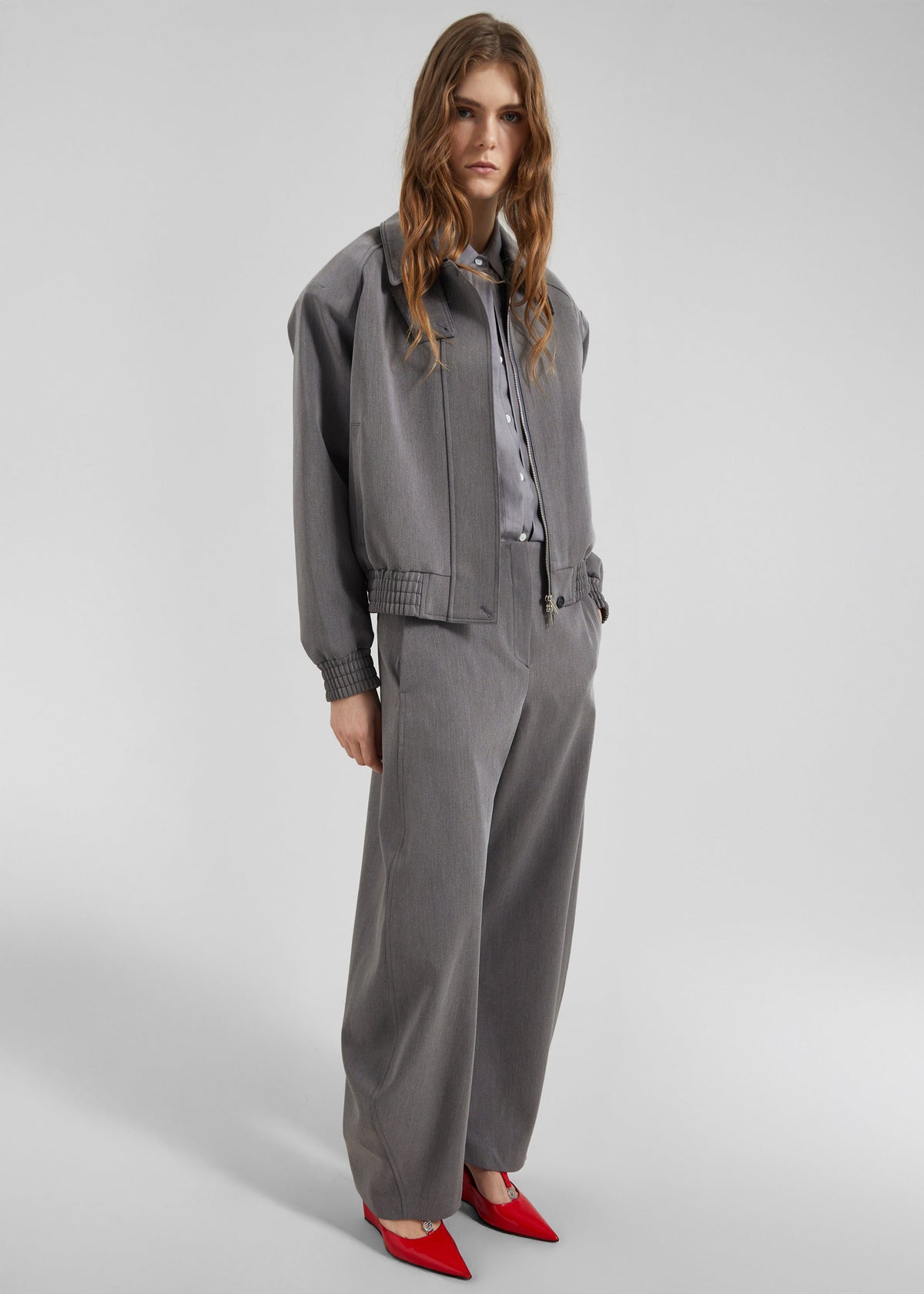 Vosges Barrel Leg Pants - Grey – view 5 of 9