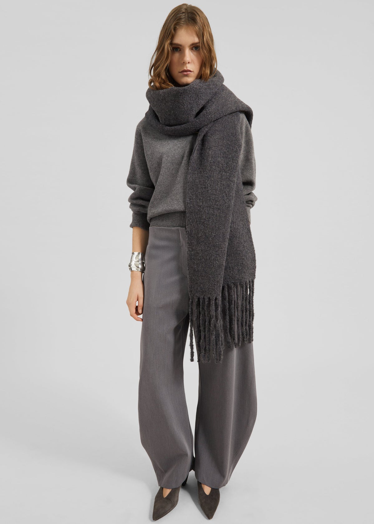 Vosges Barrel Leg Pants - Grey – view 2 of 9