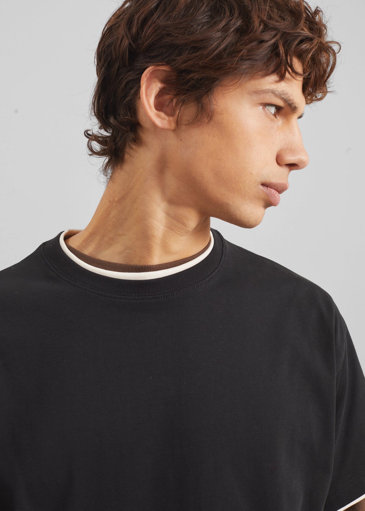 Warem Layer Effect Tee - Black – view 2 of 8