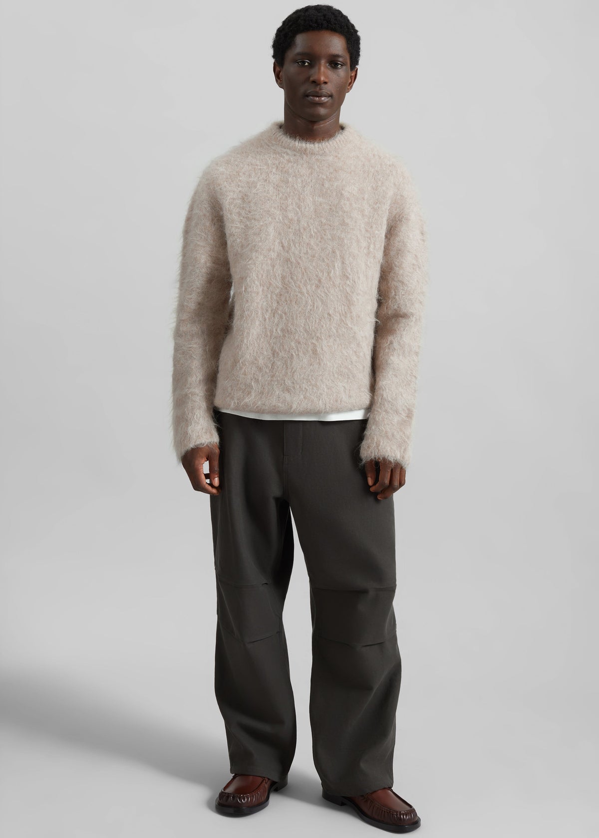 Willy Alpaca Knit Sweater - Beige – view 9 of 9