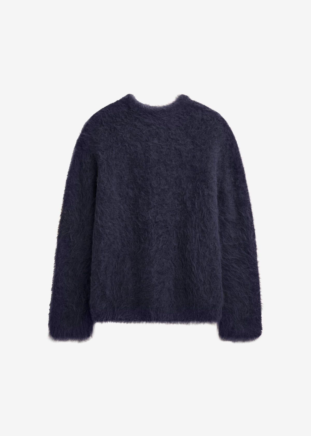 Willy Alpaca Knit Sweater - Navy – view 11 of 11