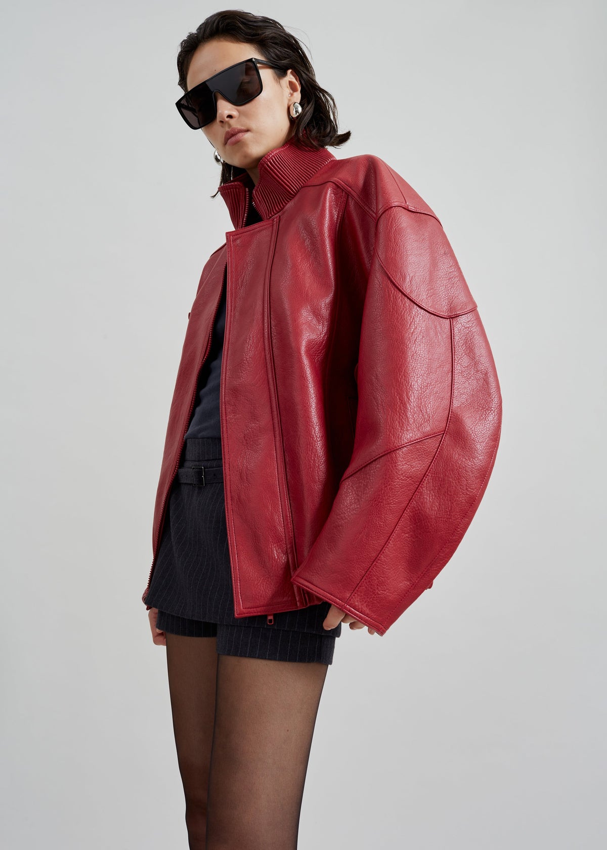 Zion Bomber Jacket - Red – view 1 of 11