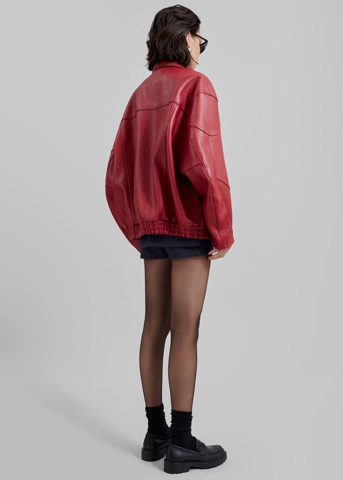 Zion Bomber Jacket - Red – view 10 of 11