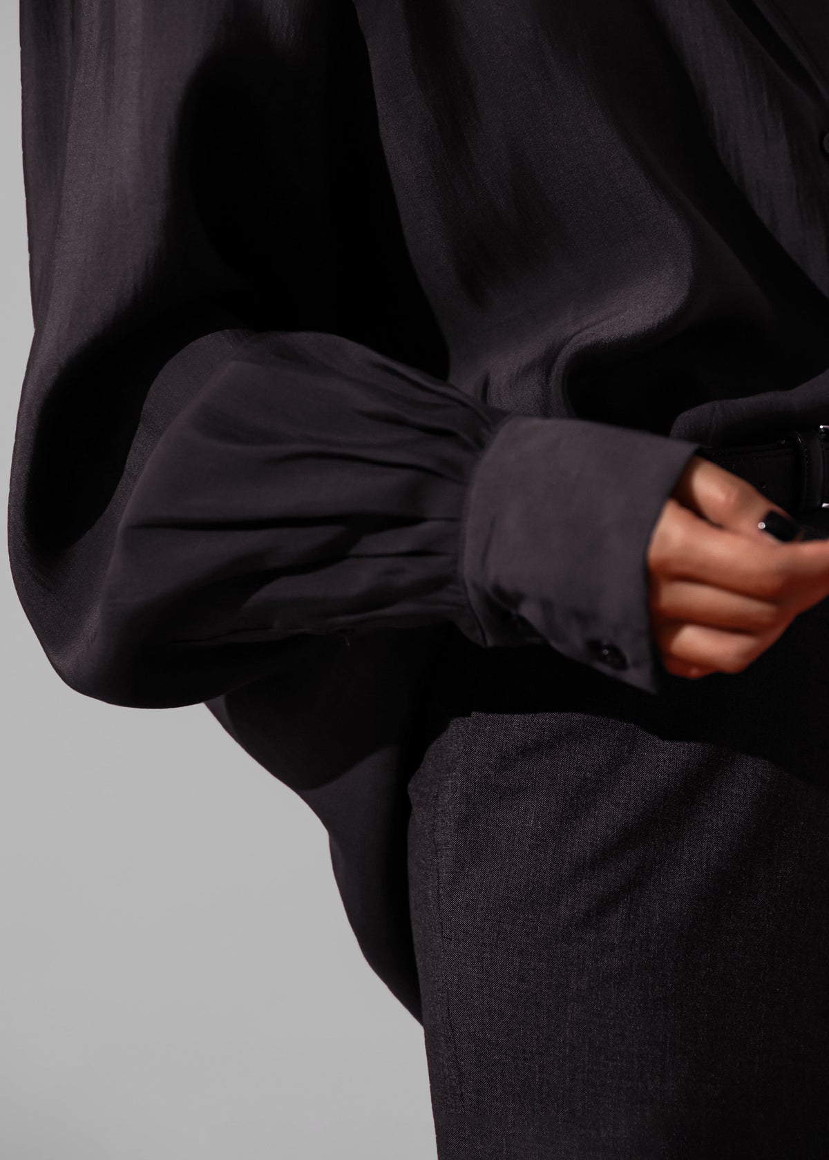 Zoula Padded Shirt - Charcoal – view 11 of 13
