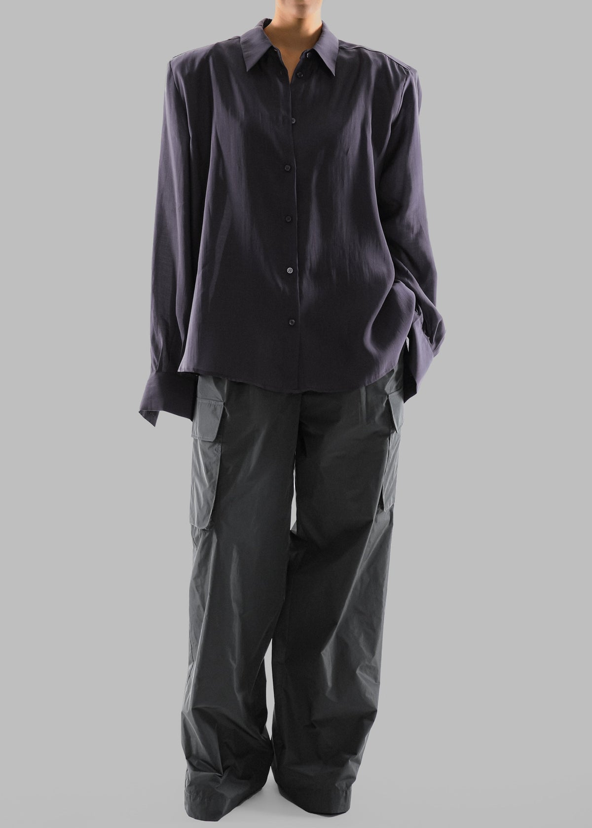 Zoula Padded Shirt - Charcoal – view 4 of 13