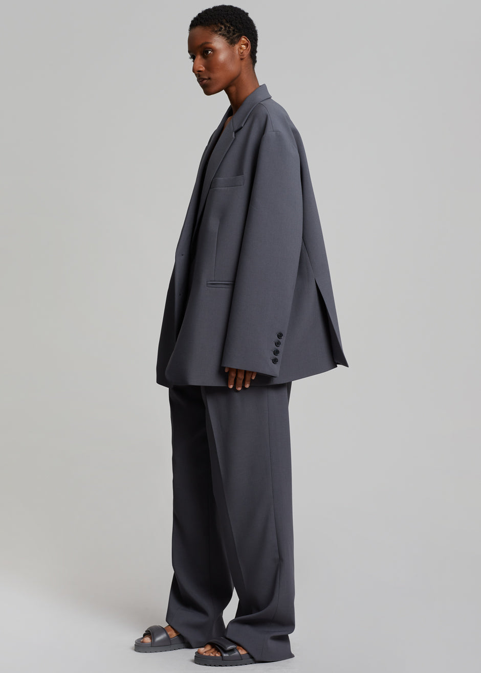 Bea Blazer - Charcoal Blazer Nickishop – view 6 of 9