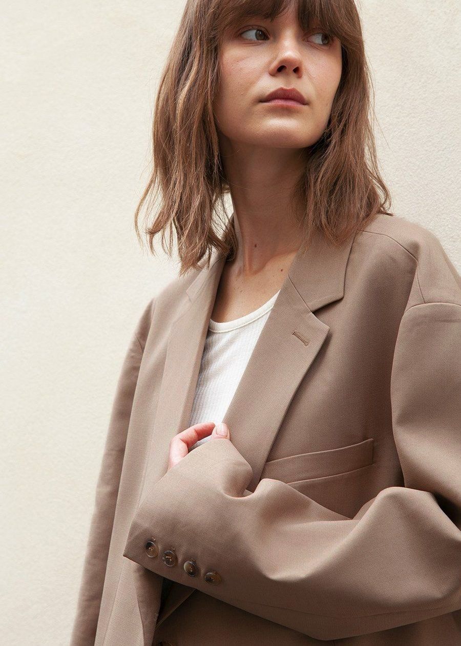 Bea Blazer - Latte Blazer Nickishop – view 8 of 15