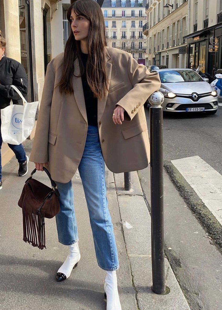 Bea Blazer - Latte Blazer Nickishop – view 7 of 15