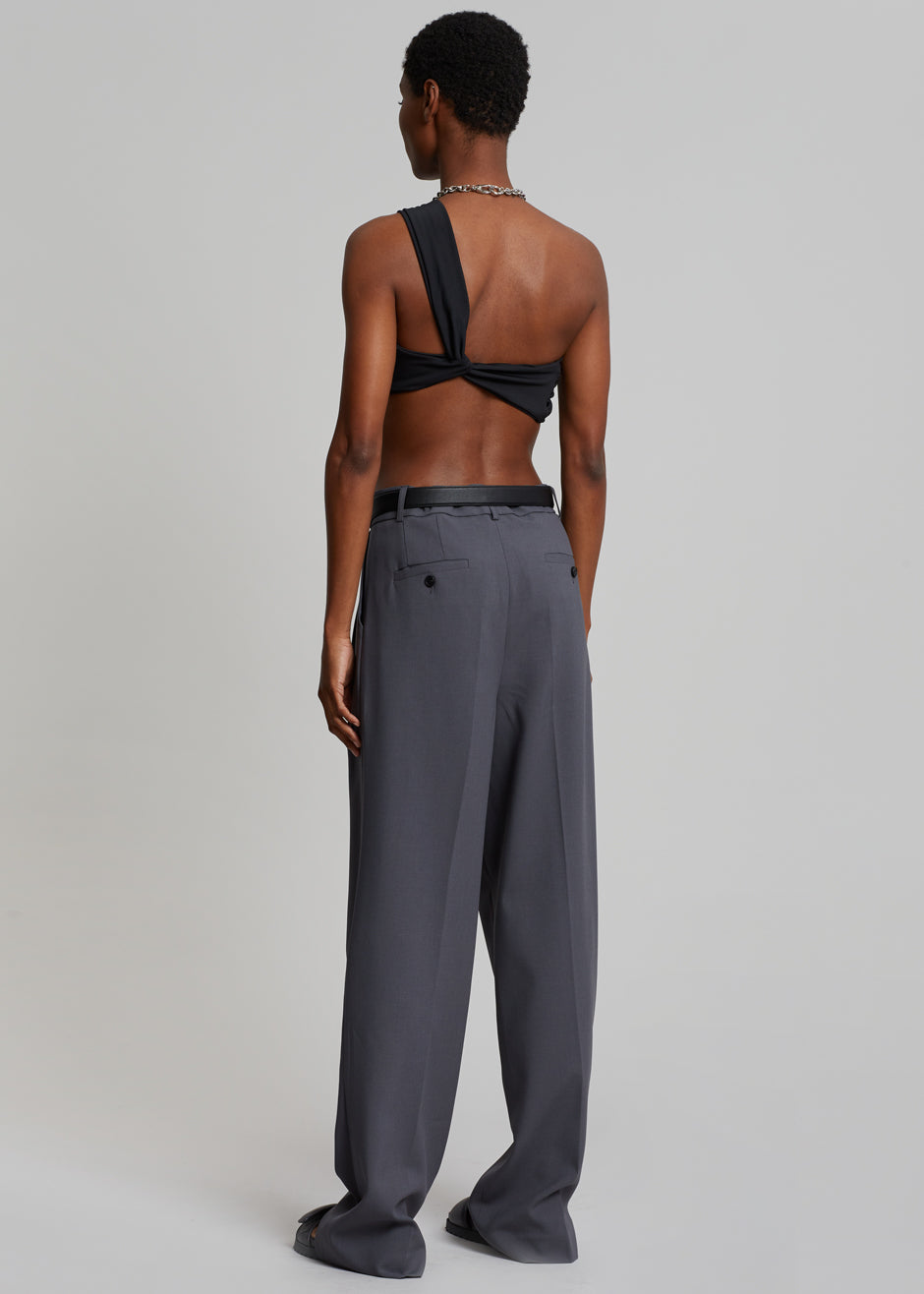 Bea Suit Pants - Charcoal Pants Nickishop – view 9 of 10