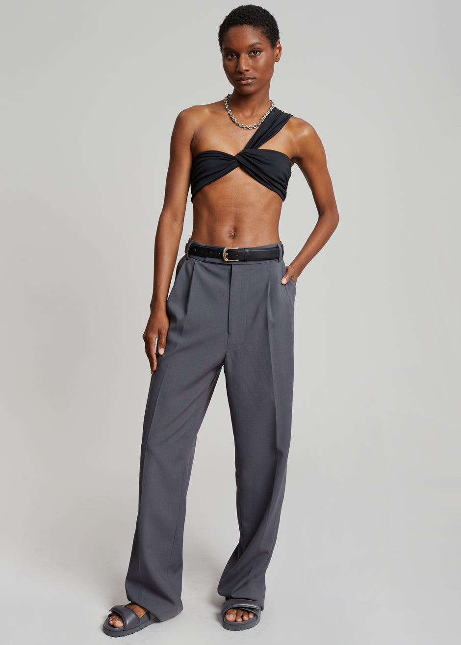 Bea Suit Pants - Charcoal Pants Nickishop – view 6 of 10