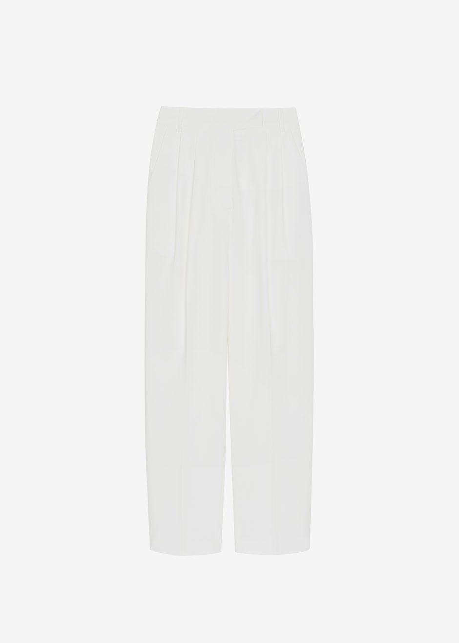 Bea Suit Pants - White Pants Nickishop – view 8 of 8
