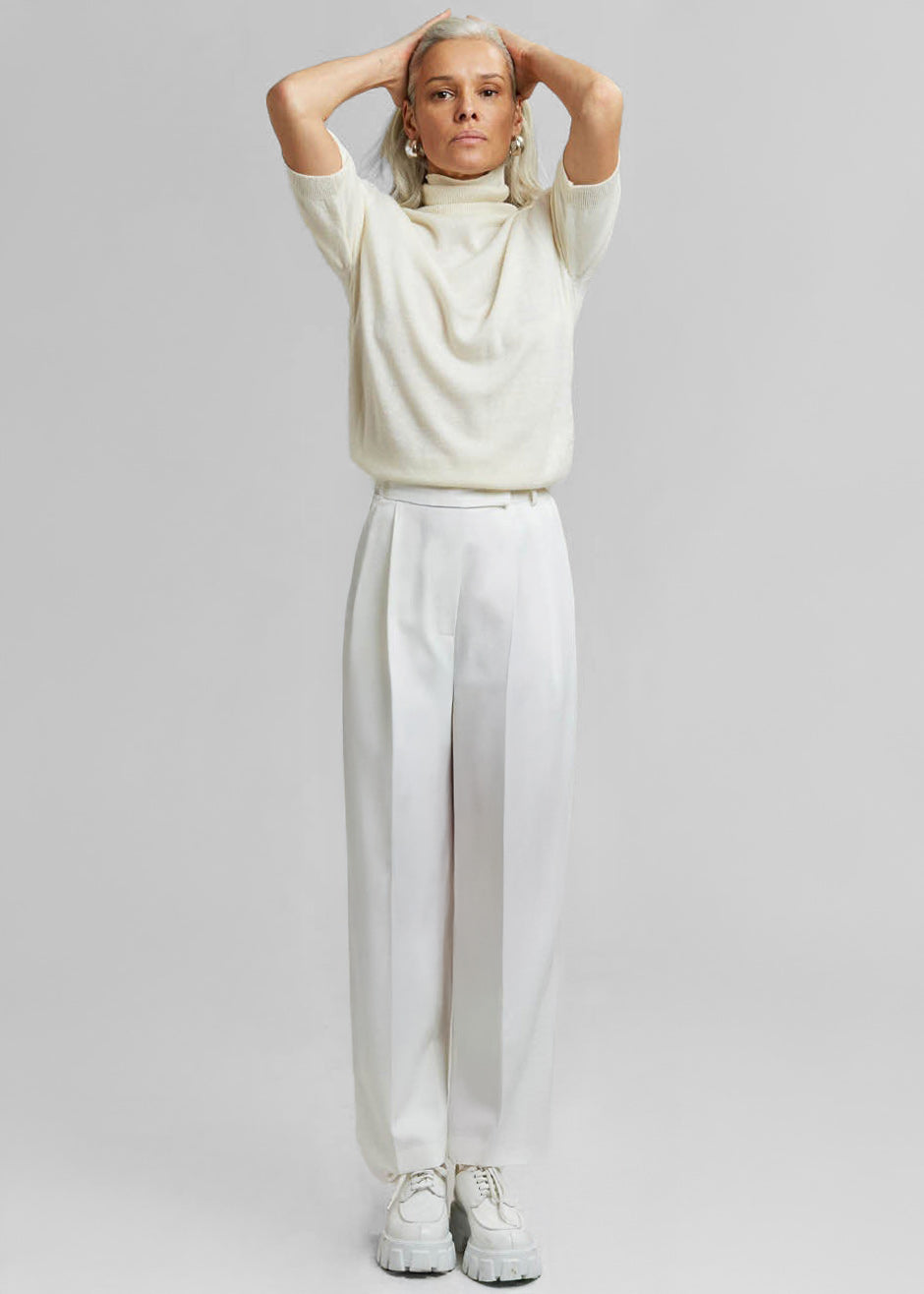 Bea Suit Pants - White – view 5 of 8
