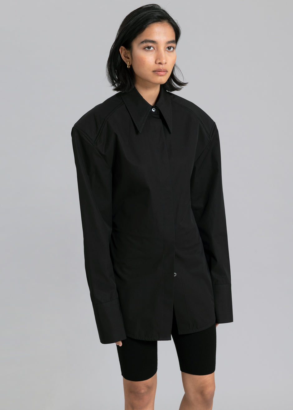 Bec Padded Shirt - Black Shirt Paper Moon – view 4 of 8