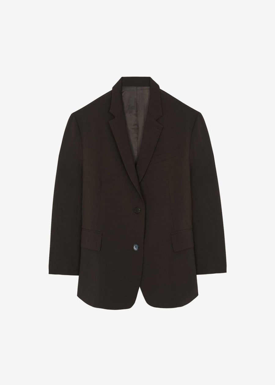 Beo Blazer - Dark Espresso Blazer Nickishop – view 9 of 9
