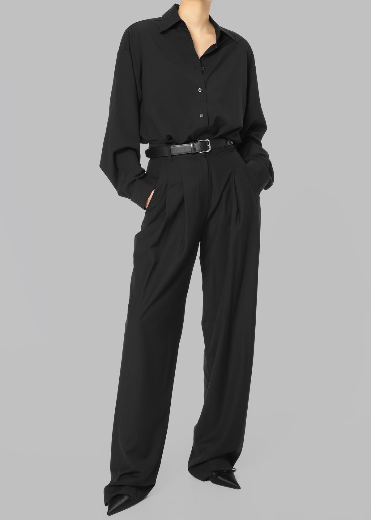 Gelso Shirt - Black – view 11 of 14