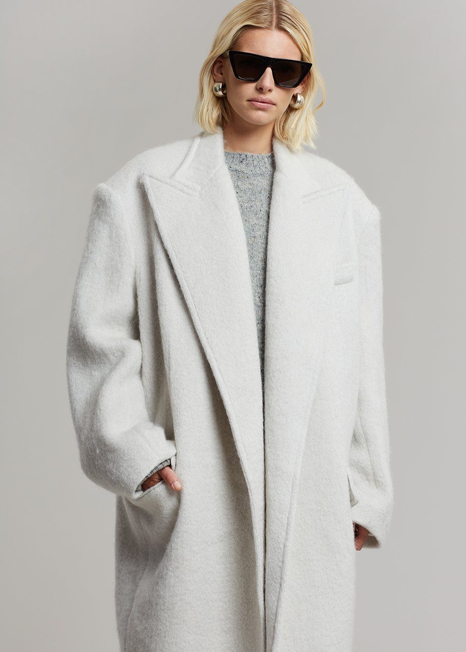 John Oversized Coat - Birch Coat Nickishop – view 8 of 13