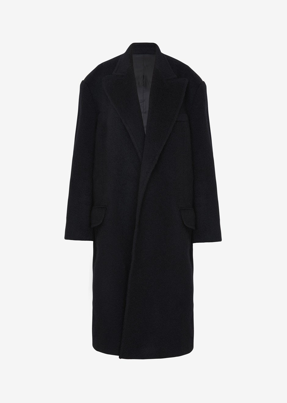 John Oversized Coat - Black Coat [gender-male] – view 10 of 10
