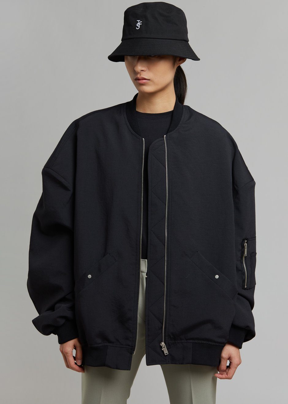 Lumi Bomber Jacket - Black Jacket Nickishop – view 4 of 9