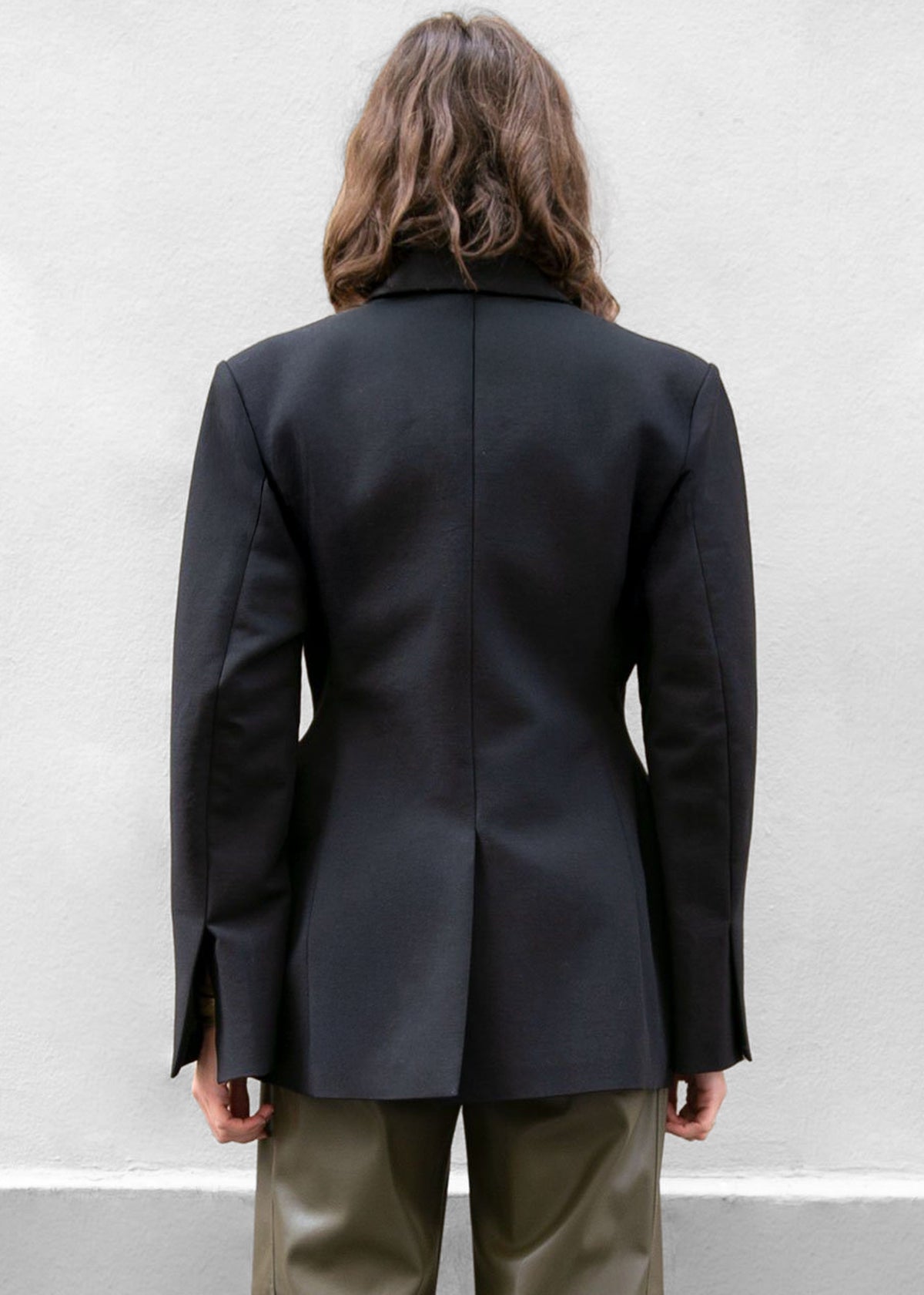 Colette Hourglass Blazer - Black – view 6 of 7