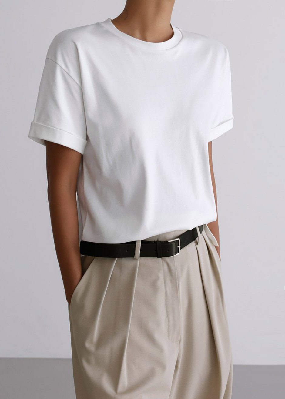Tansy Pleated Trousers - Beige Pants Nickishop – view 7 of 11