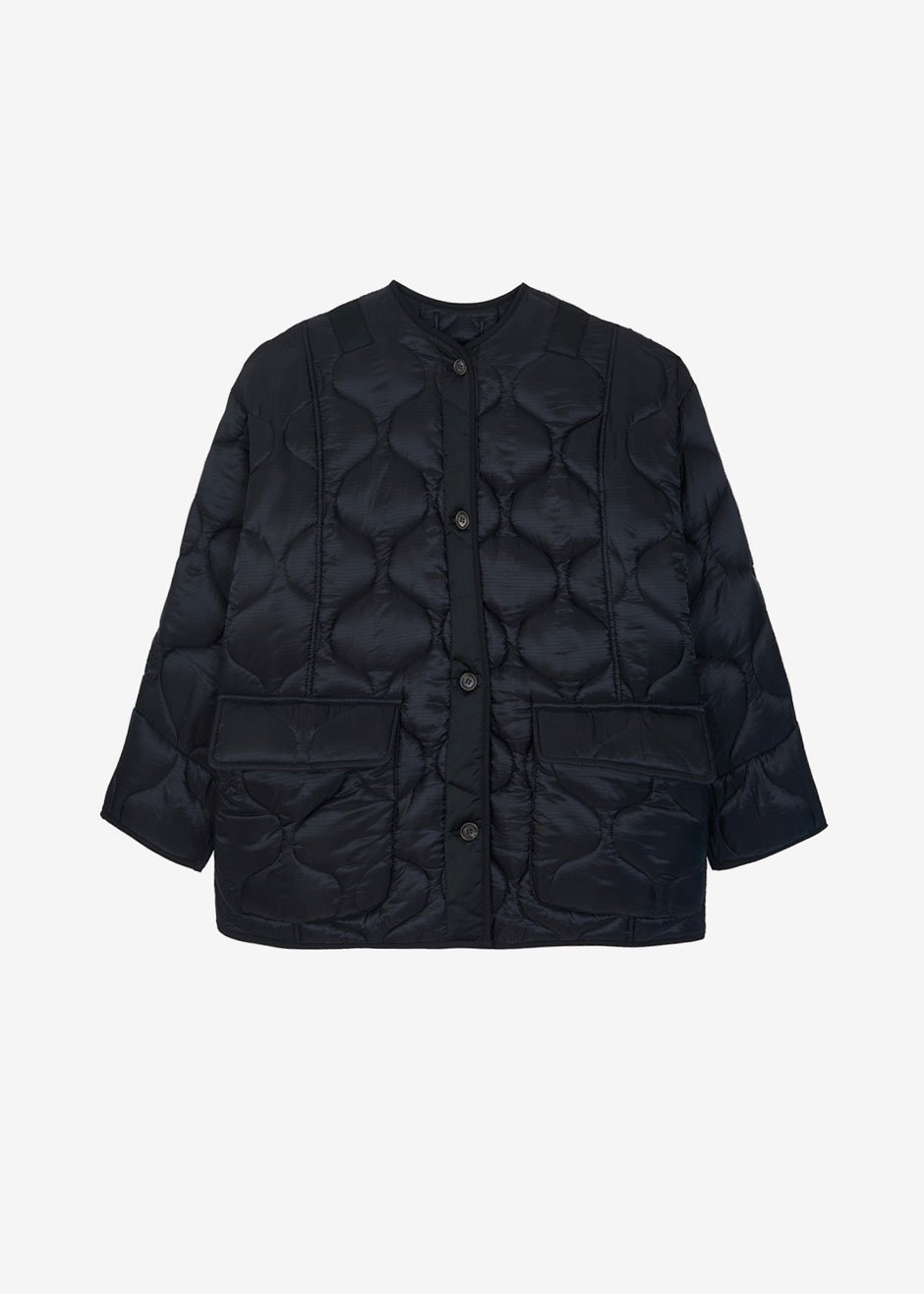 Teddy Quilted Jacket - Black Jacket Nickishop [gender-male] – view 7 of 7
