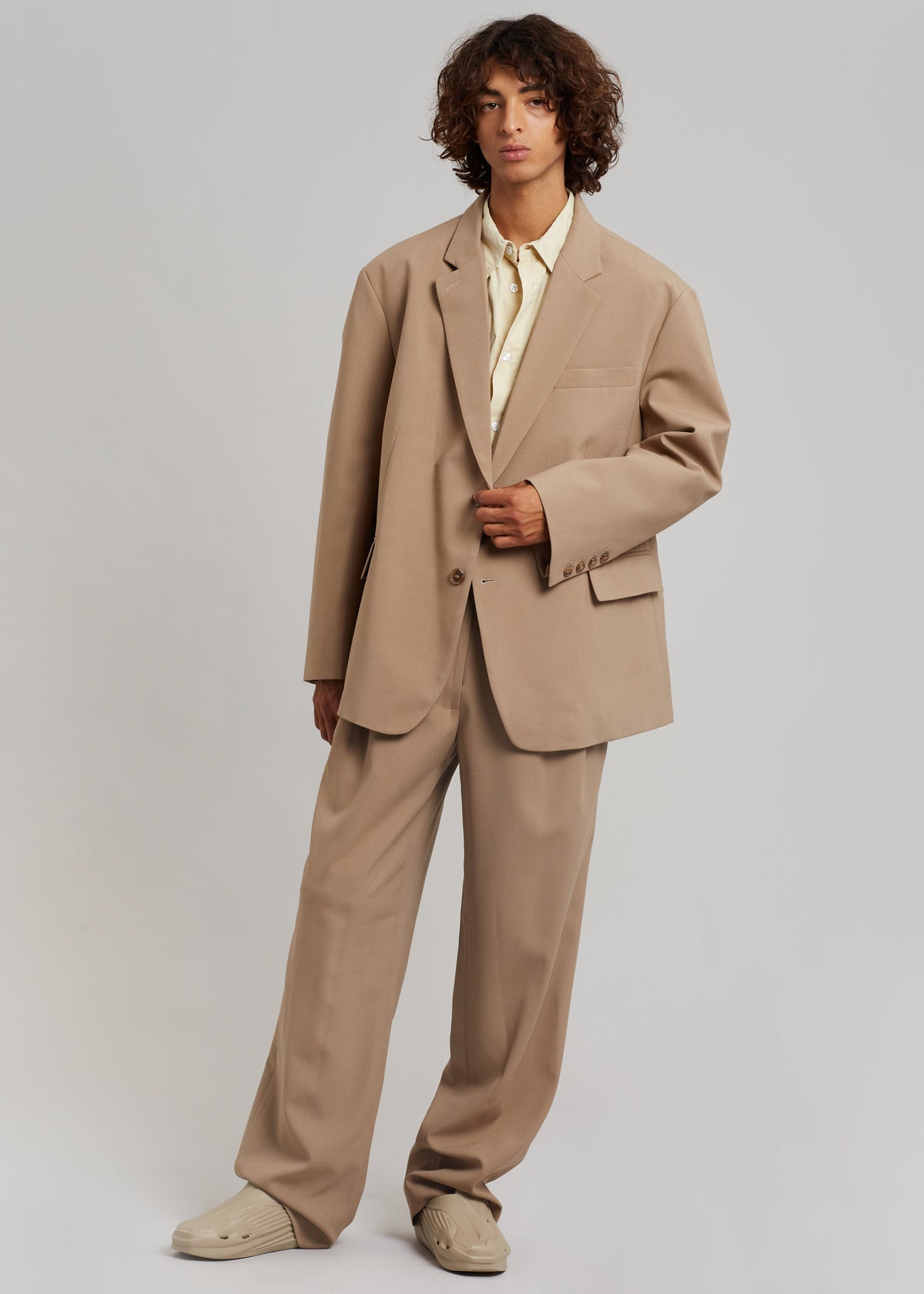 Beo Blazer - Latte – view 3 of 5