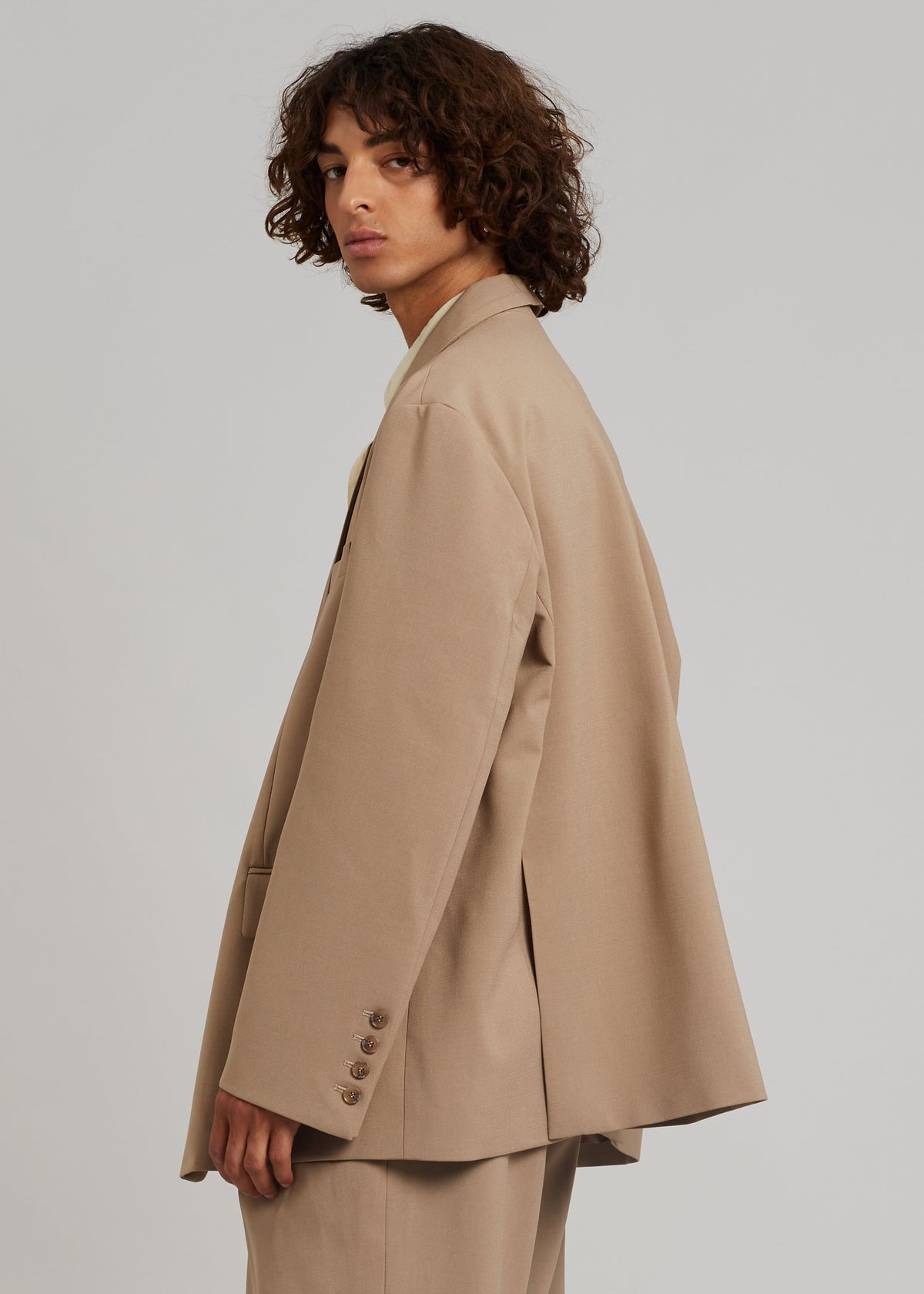Beo Blazer - Latte – view 2 of 5