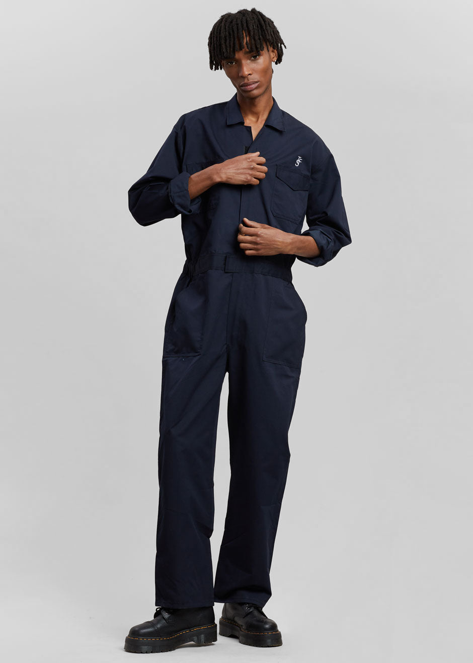 Nickishop Oversized Boiler Suit - Navy – view 11 of 15