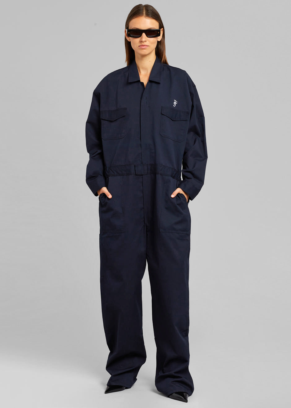 Nickishop Oversized Boiler Suit - Navy – view 3 of 15