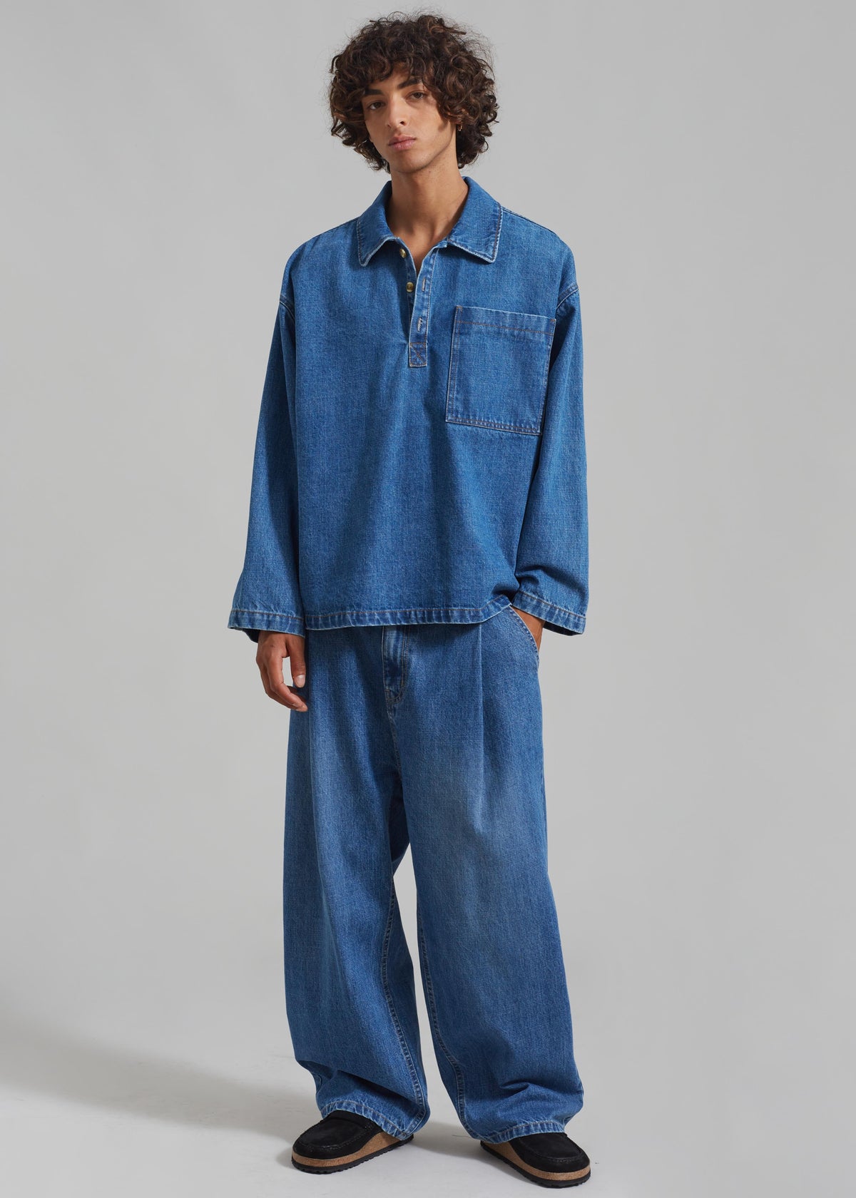Drew Denim Pants - Medium Wash – view 6 of 8